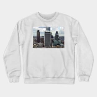 Cityscape Skyline City of London Crewneck Sweatshirt